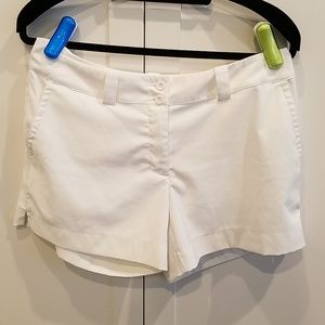 Nike Golf Tour Performance Dri-Fit White Shorts